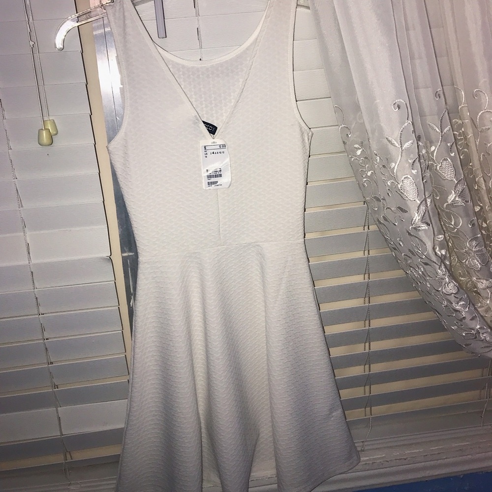 Simple White Dress W/tags